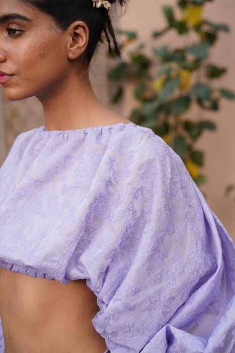 Jasmine top in Lavender